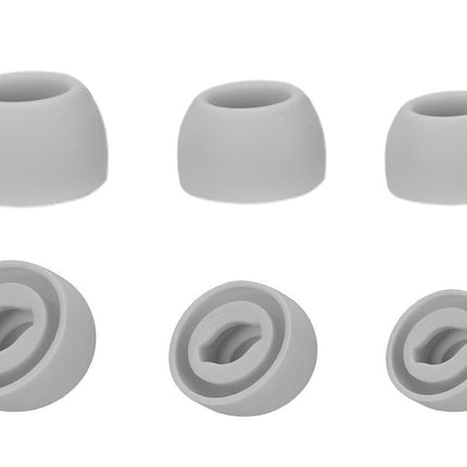 3-Pair Silicone Replacement Ear Tips for Samsung Galaxy Buds Pro - Light Grey