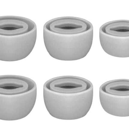 3-Pair Silicone Replacement Ear Tips for Samsung Galaxy Buds Pro - Light Grey