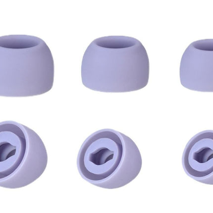 3-Pair Silicone Replacement Ear Tips for Samsung Galaxy Buds Pro - Purple