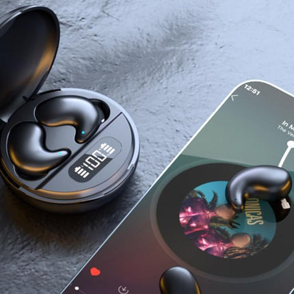 Invisible Sleep Wireless Earbuds Bluetooth 5.3 In-Ear Headphones for Side Sleeping