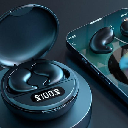 Invisible Sleep Wireless Earbuds Bluetooth 5.3 In-Ear Headphones for Side Sleeping