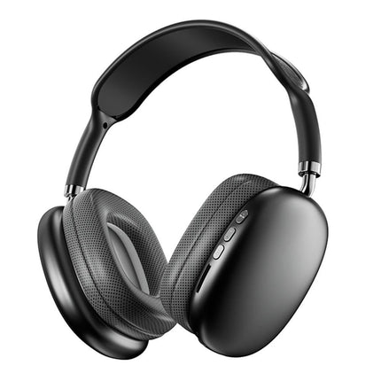 Wireless Bluetooth Over-Ear Headphones TWS Adjustable Earphones Headset Foldable Lightweight Headset for Home Office - Blue