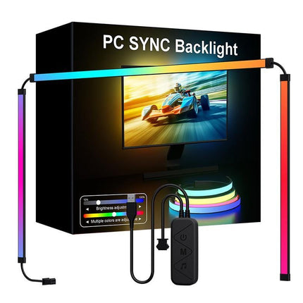 32 Inch RGB LED Monitor Backlight Strip Gaming Light for Computer Screen