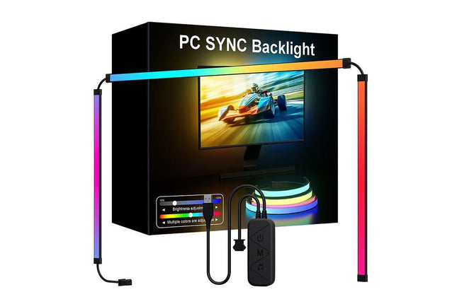 32 Inch RGB LED Monitor Backlight Strip Gaming Light for Computer Screen V1263-JX-6282