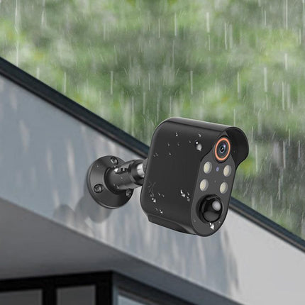 Security Cameras Wireless Outdoor Home Indoor Camera with Color Night Vision Motion Detection -Black