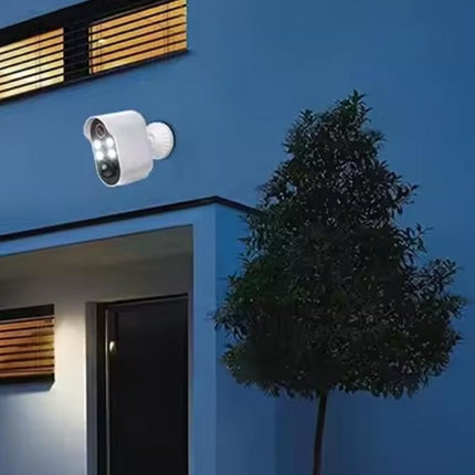 Security Cameras Wireless Outdoor Home Indoor Camera with Color Night Vision Motion Detection -White