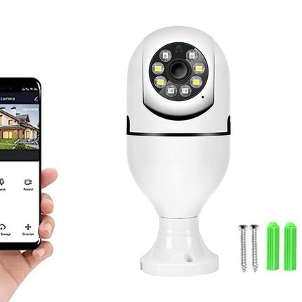 Light Bulb Security Camera HD WiFi IP Security Lamp Camera Bulb Light Camera Wireless WiFi Light Security Camera Home Security
