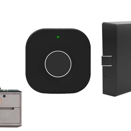 Bluetooth Fingerprint Cabinet Lock Smart APP Keyless Biometric Drawer Wardrobe Lock Hidden