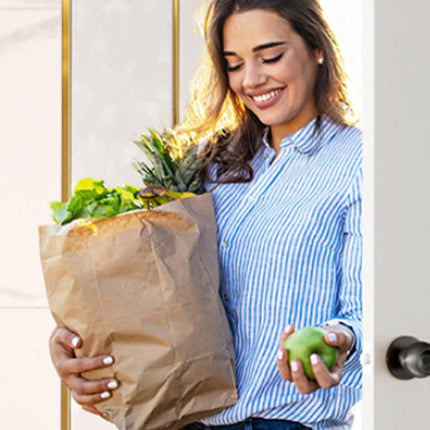Fingerprint Door Lock Smart Fingerprint Door Knob with Lock Biometric Door Lock with App Control & Key Bluetooth Smart Door Lock with Handle