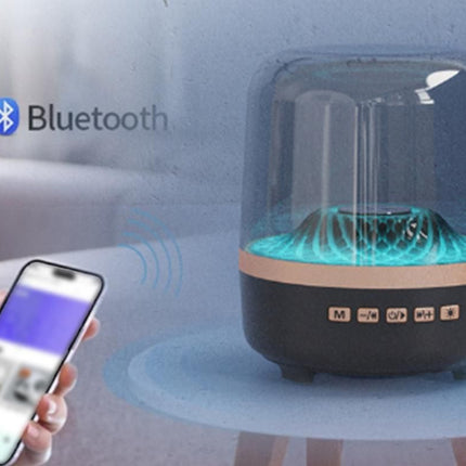 Portable Wireless Bluetooth Speaker with RGB Lights TWS Pairing for Party Outdoor Travel
