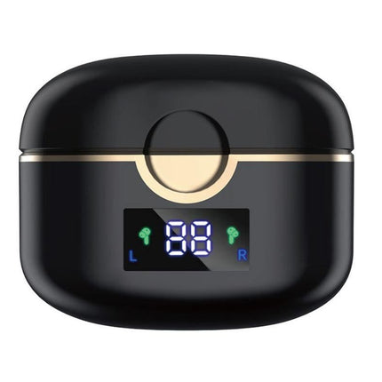 Wireless Earbuds Bluetooth Headphones Wireless Charging Case LED Display Over Ear Buds Mini Wireless Earbuds for Sports Workout