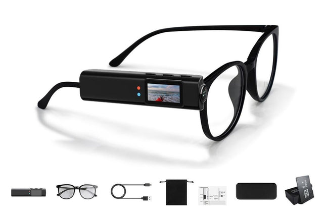 2.7K HD Glasses Camera WiFi Mini Sports Eyewear Camera DV Camcorder