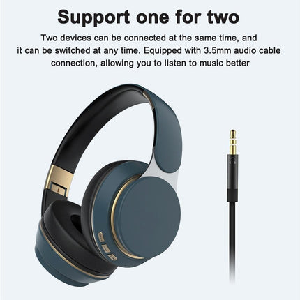 Wireless Headphones - Foldable Stereo - Bluetooth Over Ear Headset with Mic for Sports/Computer