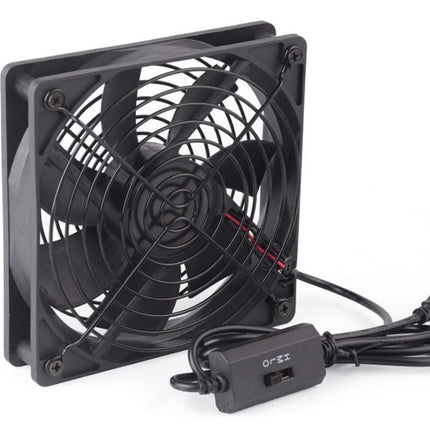 USB Cooling Fan with Speed Controller for Computer Case PC CPU Case DC 5V Office Use