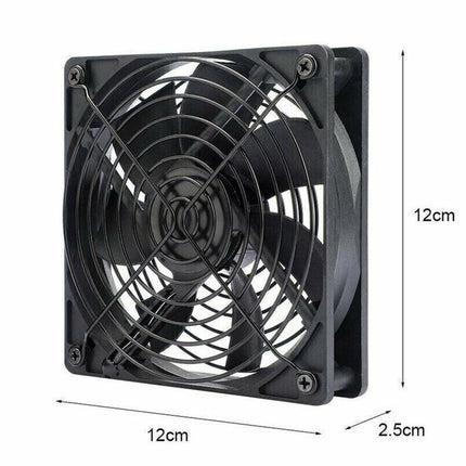 USB Cooling Fan with Speed Controller for Computer Case PC CPU Case DC 5V Office Use