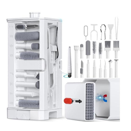 32-in-1 Multi-Functional Cleaning Kit for Electronics inlcuding Headphones Keyboard Cleaning Kit Earbud Cleaner Pen