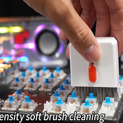 32-in-1 Multi-Functional Cleaning Kit for Electronics inlcuding Headphones Keyboard Cleaning Kit Earbud Cleaner Pen