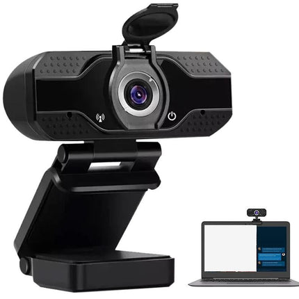 1080P Full HD USB Webcam with Microphone for PC Desktop and Laptop