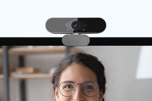 1080P HD Webcam with Microphone USB Computer Camera for Zoom Skype FaceTime V1263-JX-6320