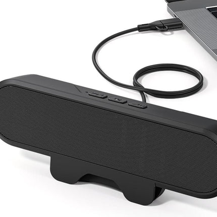 USB Clip On Speaker 10W High Power Portable Soundbar
