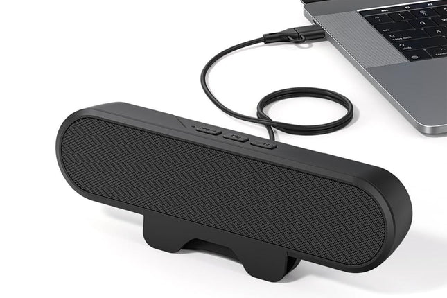 USB Clip On Speaker 10W High Power Portable Soundbar V1263-JX-6321