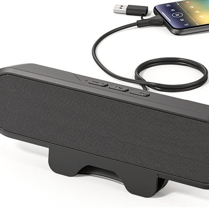 USB Clip On Speaker 10W High Power Portable Soundbar
