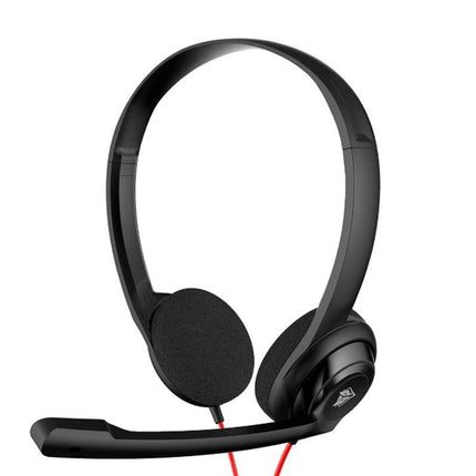 Dual-Edge USB-C Wired Headset with Clear Mic Lightweight Office Headset for PC/Mac