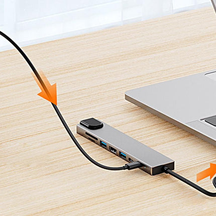 6/7/8/11-in-1 Multi-Interface Docking Station -8-In1 Port