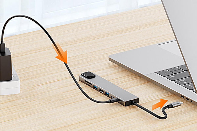 6/7/8/11-in-1 Multi-Interface Docking Station -8-In1 Port – product detail