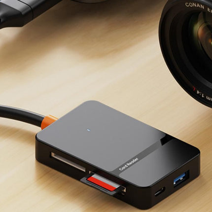 Memory Card Reader USB 3.0 to Compact Flash Memory Card Reader SD TF MS CF Card Reader Adapter