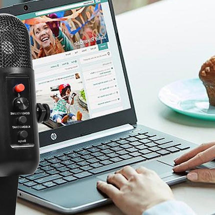 USB Microphone Computer PC Mic Plug&Play Gaming Microphones