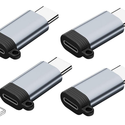 4Pcs Lightning to USB C Adapter Fast Charging and Data Transfer for iPhone 15 16 17