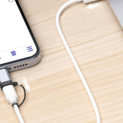 4Pcs Lightning to USB C Adapter Fast Charging and Data Transfer for iPhone 15 16 17