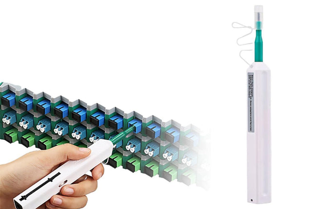 One-Click Optic Cleaner Pen Tool for Adapter Connector Fiber SC ST FC V1263-JX-6344