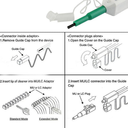 One-Click Optic Cleaner Pen Tool for Adapter Connector Fiber SC ST FC