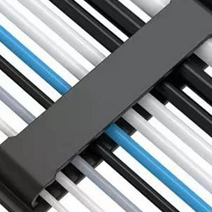 Set of 4Pcs Multi Slots Self Adhesive Cable Holder Cable Clips