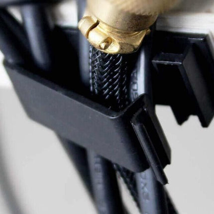 Set of 4Pcs Multi Slots Self Adhesive Cable Holder Cable Clips