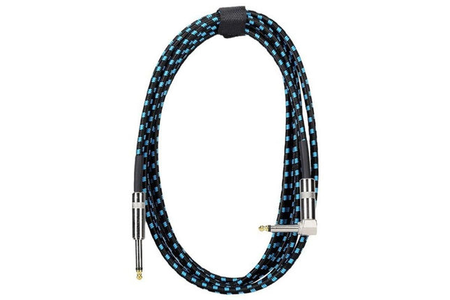 3m Electric Guitar Cord Cable 6.35mm Jacks For Amp Pedals Instrument – product detail