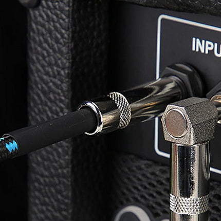 3m Electric Guitar Cord Cable 6.35mm Jacks For Amp Pedals Instrument