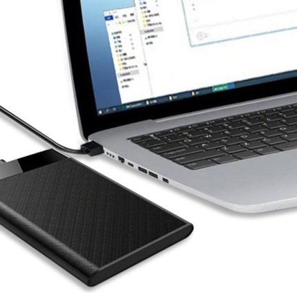 USB 3.1 Portable External Hard Drive Enclosure for SATA SSD HDD
