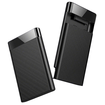 USB 3.1 Portable External Hard Drive Enclosure for SATA SSD HDD