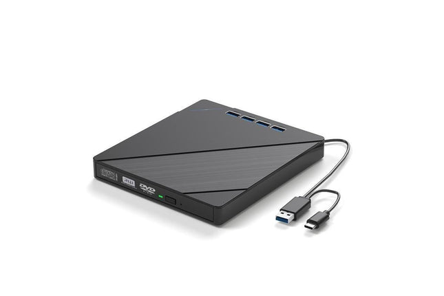 7 in 1 External CD DVD Drive USB 3.0 Burner Writer with Card Reader for Laptop – product detail