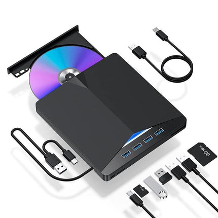 External CD/DVD Drive for Laptop USB 3.0 DVD Player Ultra-Slim Portable Burner Writer