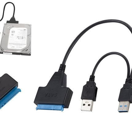 USB 3.0 to SATA Adapter Hard Drive Converter Cable SATA to USB 3.0 Adapter Cable External Hard Drive Converter Support UASP