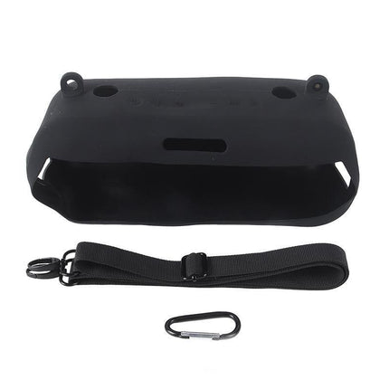Silicone Protective Case with Shoulder Strap Compatible with Bose SoundLink Max Speaker - Black