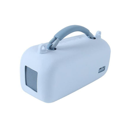 Silicone Protective Case with Shoulder Strap Compatible with Bose SoundLink Max Speaker - Blue