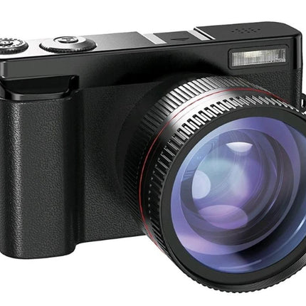 4K Digital Camera for Outdoor Photography With 32GB TF Card 180 Degree Flip Screen 16X Zoom 48MP Autofocus