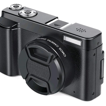 4K Digital Camera for Outdoor Photography With 32GB TF Card 180 Degree Flip Screen 16X Zoom 48MP Autofocus