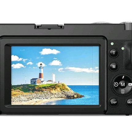 4K Digital Camera for Outdoor Photography With 32GB TF Card 180 Degree Flip Screen 16X Zoom 48MP Autofocus
