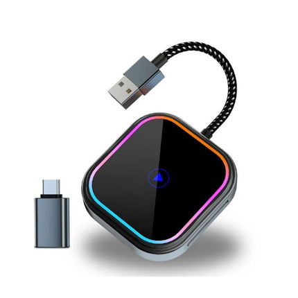 Wireless CarPlay Adapter for Car USB to Type-C Plug and Play Compatible with iPhone